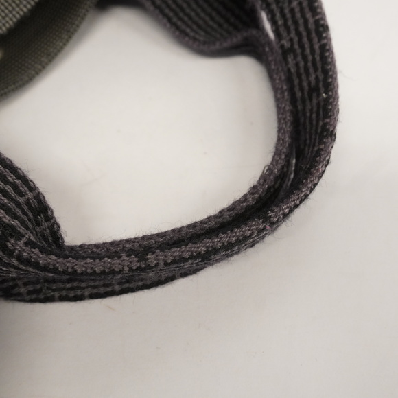 Auth Hermes Her Line Yale Line MM Women's Canvas Tote Bag Black - Picture 9 of 11